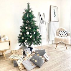 Sapin artificiel de Noël Blooming
