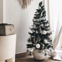 Noël tout en blanc