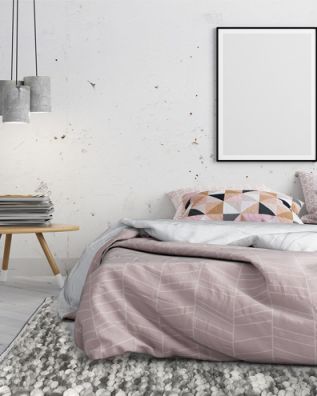 chambre style new nordic