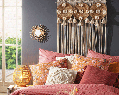 Schlafzimmer im Tropical Style