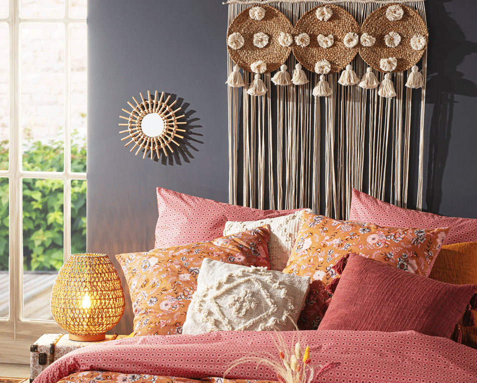 Schlafzimmer im Tropical Style