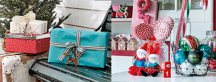 décoration de Noël style enfantin