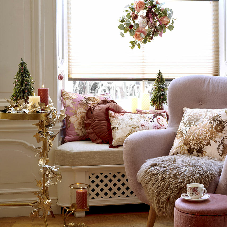 Wohnzimmer fabelhaftes Weihnachten