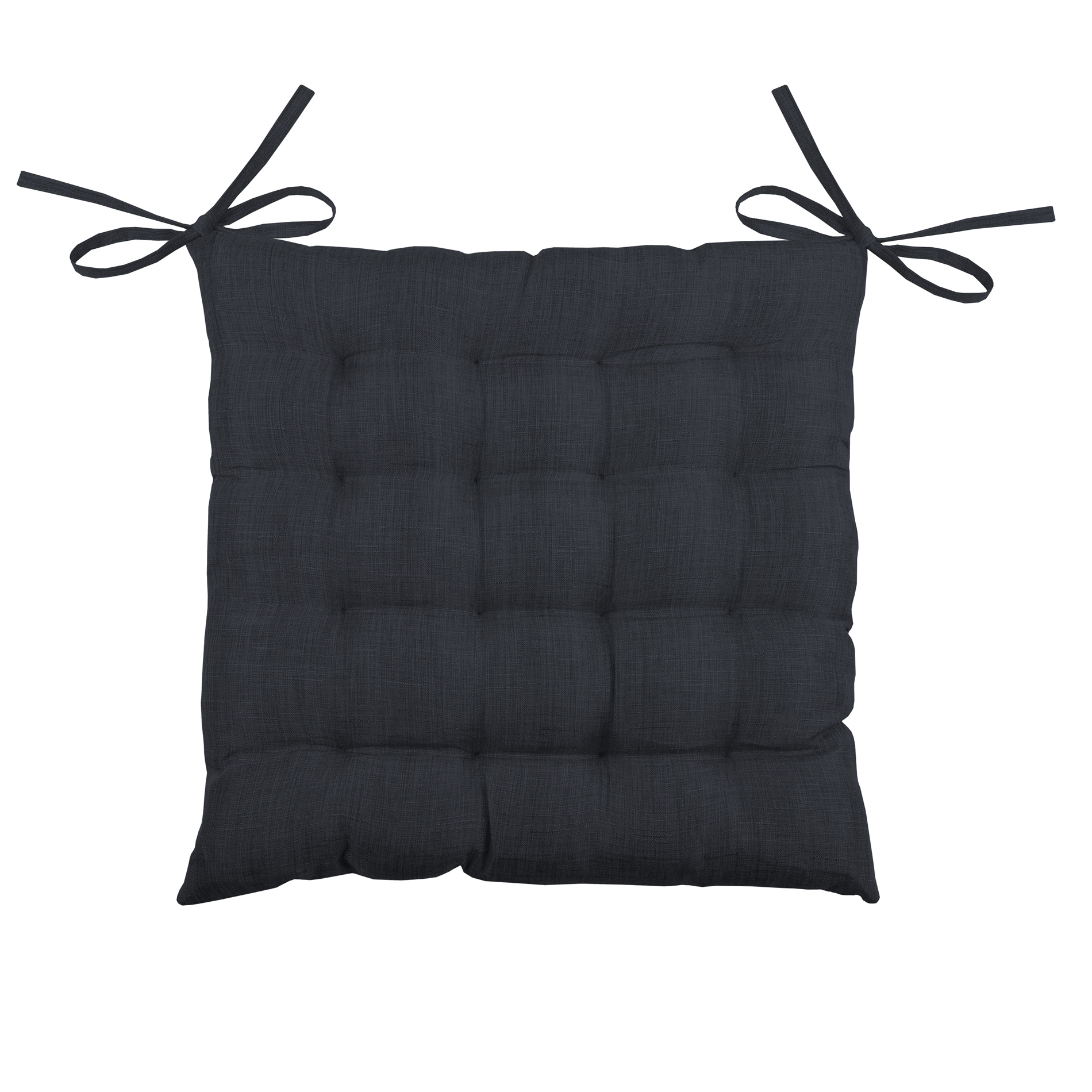 Cojín para silla Bea 16 puntos Carbón - Decoración textil - Eminza
