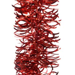 Guirnalda de Navidad (D10 cm) ondulada Alpine Rojo
