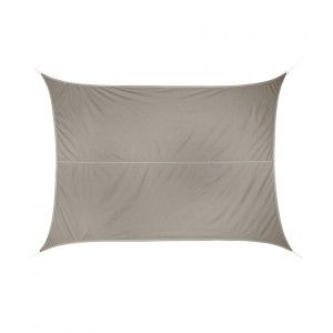 Voile d'ombrage Rectangulaire (3 x 4 m) Curacao - Taupe