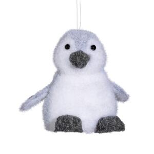 Pingouin de Noël à suspendre Pingou Blanc