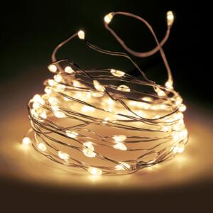 Guirlande lumineuse Flashing light Blanc chaud 100 Micro LED