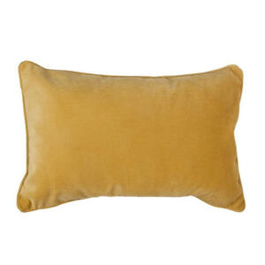 Coussin rectangulaire Lilou Ocre