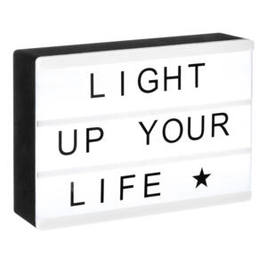 Boîte lumineuse à message Light Blanche