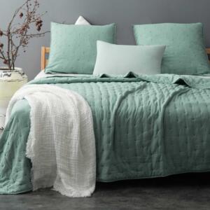 Colcha  y fundas para almohadas  (180 x 240 cm) Iroise Verde
