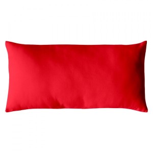 Coussin rectangulaire Etna Rouge