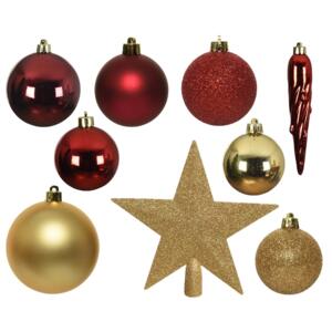 Kit de decoración para árbol de Navidad Novae mix Rojo/ Oro