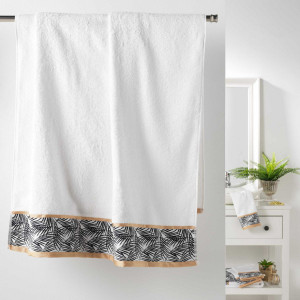 Serviette de bain (90 x 150 cm) Orbella Blanc