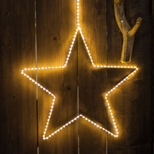 Estrella luminosa Kais modelo grande Blanco cálido 175 LED