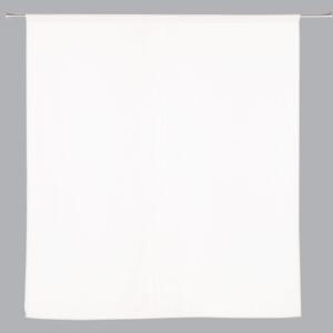 Voilage vitrage (100 x 100 cm) Etamine givrée Blanc