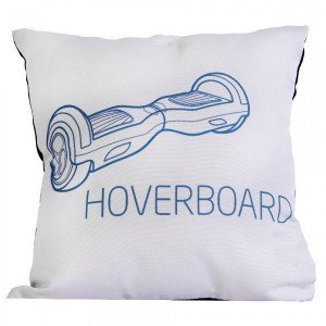 Coussin (40 cm) Hoverboard Bleu