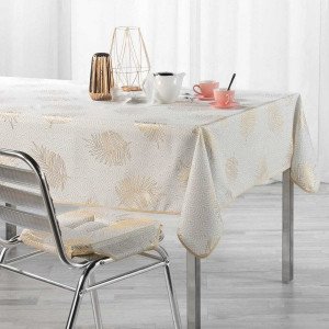 Nappe rectangulaire (L240 cm) Sunny Gold Or