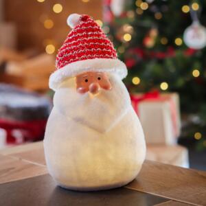 Père Noël lumineux à piles Ennry Blanc chaud 4 LED