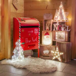 Boîte aux lettres Père Noel Rouge