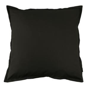 Taie d'oreiller carrée percale de coton (65 cm) Cali Noire
