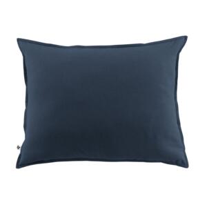 Taie d'oreiller rectangulaire flanelle de coton (70 cm) Candice Bleu nuit