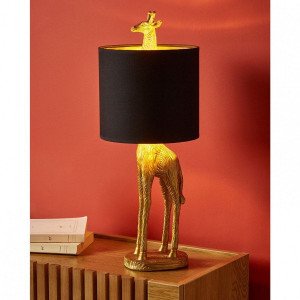Lampe à poser Girafe Noire