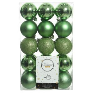 Lot de 30 boules de Noël (D60 mm) Alpine Vert gui