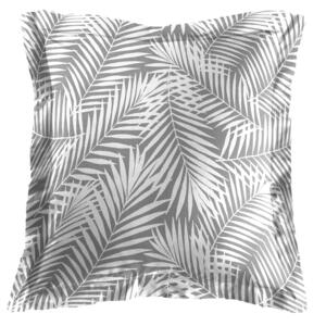 Funda de almohada cuadrada algodón (63 cm) Botania Gris