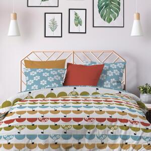 Funda Nórdica y dos fundas para almohada en algodón (240 cm) Grany Multicolor