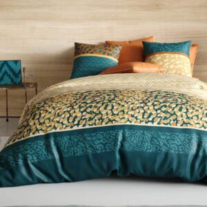 Funda Nórdica y dos fundas para almohada en algodón (260 cm) Fauvre Verde esmeralda