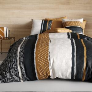 Funda nórdica y dos fundas de almohada en algodón (240 cm) Trophé Multicolor