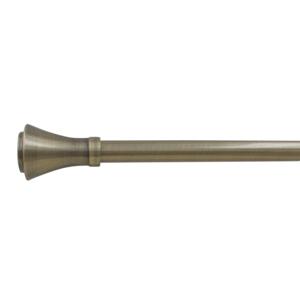 Kit de tringle extensible (L120 - L210 cm / D19 mm) Brasserie Bronze