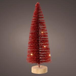 Árbol de Navidad lumineux Lidy 30 cm Rojo