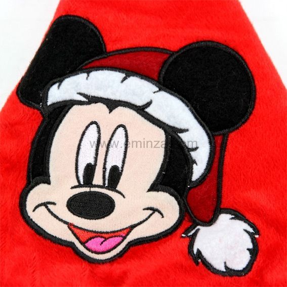barato Abierto gemelo Gorro de Navidad Disney cara de Mickey - Bola y decoración para árbol -  Eminza