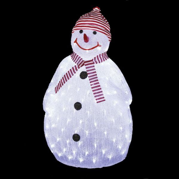 Bonhomme de neige lumineux Topek Blanc froid 160 LED
