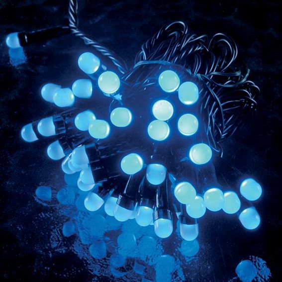 Guirlande lumineuse Big LED 10 m Bleu 100 LED