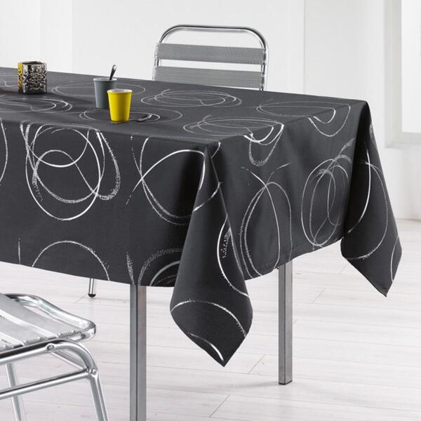 Nappe rectangulaire (L240 cm) Bully Anthracite