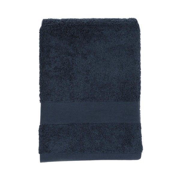 Él embudo Parcialmente Toalla(100 x 150 cm) Vita Azul marino - Textil de baño - Eminza