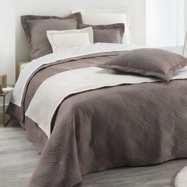 Occlusie Productief blouse Bedsprei (220 x 240 cm) Florencia Taupe - Beddengoed - Eminza