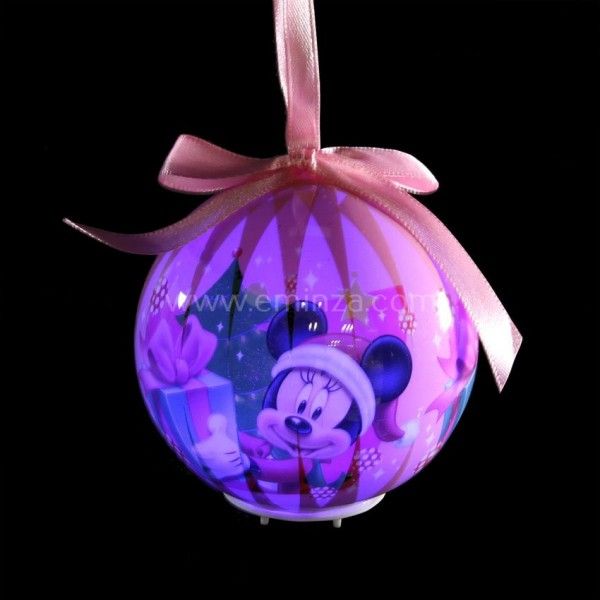 Lief Iedereen omvatten Verlichte Disney kerstballen Minnie - Kerstballen en kerstversiering -  Eminza