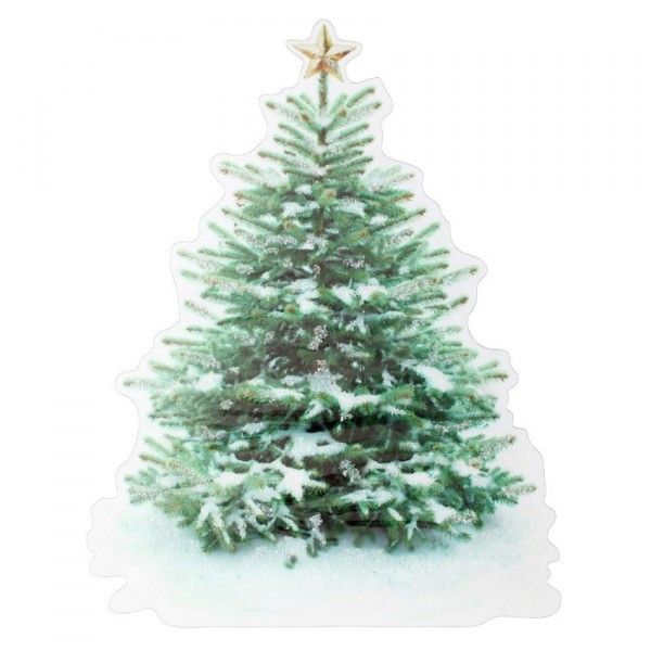 Begroeten vleet Drink water Raamstickers Kerstboom - Raamdecoratie - Eminza