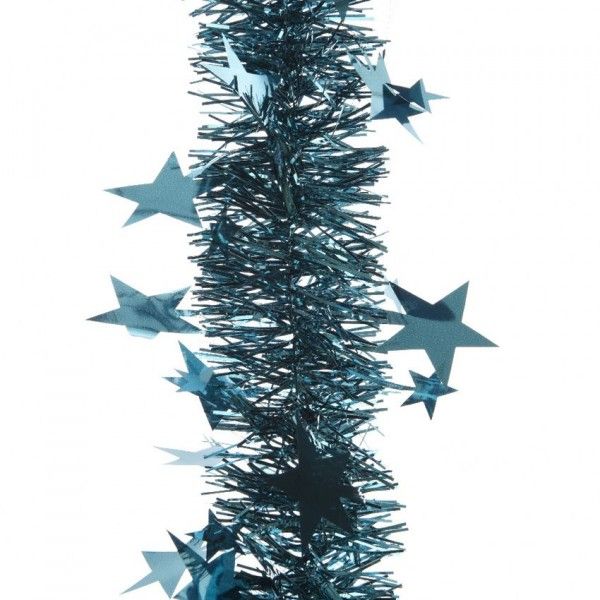 Albero Di Natale Petrolio.Ghirlanda Di Natale Grande Stellata Alpine Blu Petrolio Addobbi Albero Di Natale Eminza