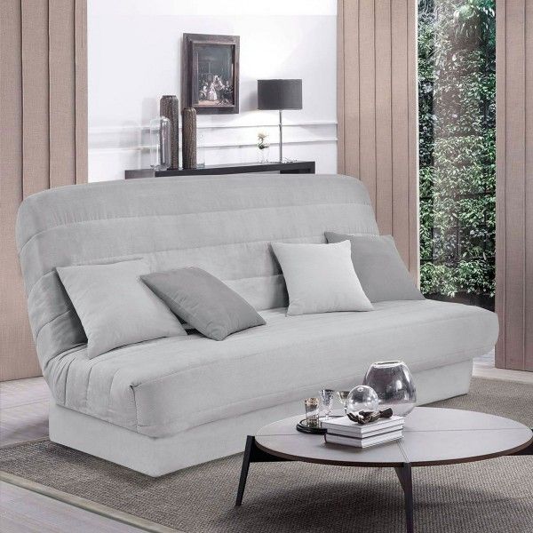 Funda para sofá cama Opus Gris Perla - Decoración textil - Eminza