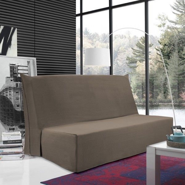 Funda para sofá cama BZ Stella Topo - Decoración textil - Eminza