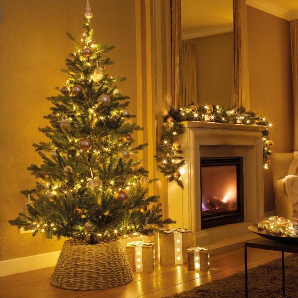 Sacca portaoggetti per albero di Natale Primode 50,8 cm Altezza x 38,1 cm Larghezza x 127 cm in Lunghezza Verde fino a 6 piedi Albero smontato 