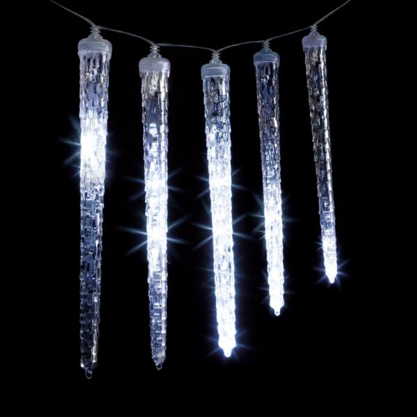 Misverstand Sinis Trechter webspin Verlichte ijspegels L3,60 m IJspegels Koud wit 81 LED - Kerstverlichting -  Eminza