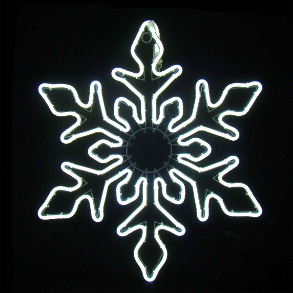 Pech Discrimineren Mordrin Verlichte sneeuwvlok Lanula koudwit 600 LED - Kerstverlichting - Eminza