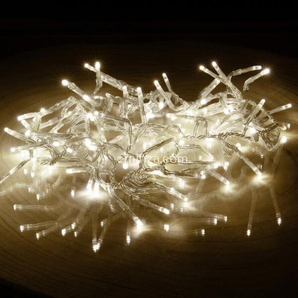 Guirlande lumineuse 1 m Blanc chaud 100 LED