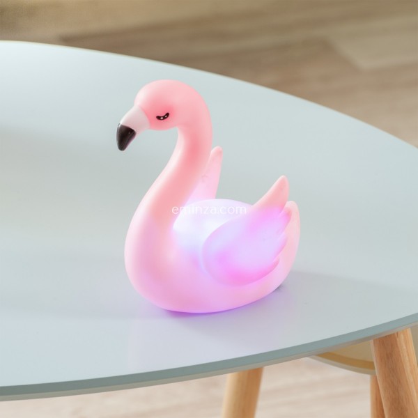 definitief Omgekeerd retort Nachtlampje Flamingo Roze - Kinderdecoratie - Eminza